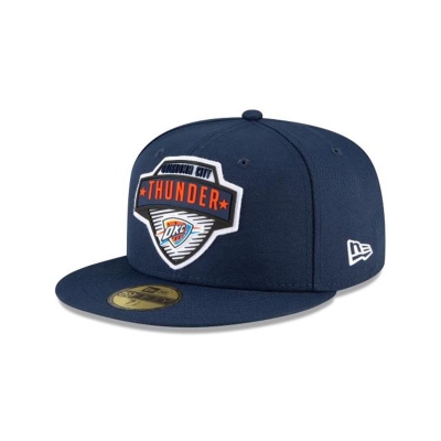 Sapca New Era Oklahoma City Thunder NBA Tip Off Edition 59FIFTY Fitted - Albastri